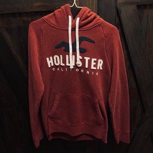 Hollister Maroon Hoodie S